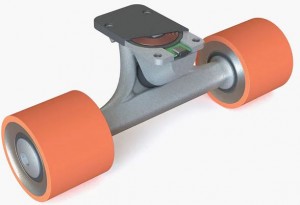 JayKay e-truck mencakup koil induksi di pelat dasar untuk pengisian nirkabel